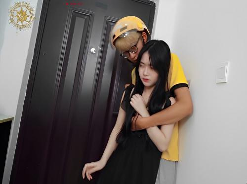 A amante bêbada faz sexo com o remetente